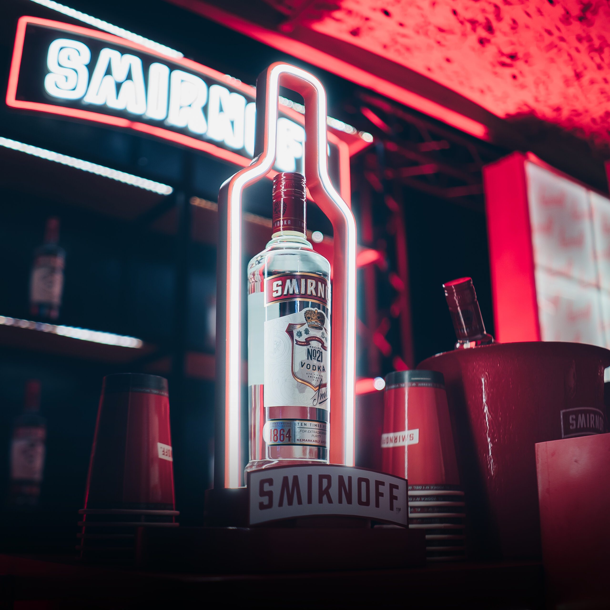 SMIRNOFF EN BOUTIQUE
